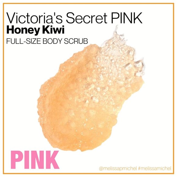 NWT VS PINK Honey Kiwi Smoothing Body Scrub - Picture 2 of 2